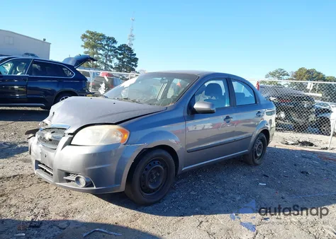 2010 Chevrolet Aveo Lt из США, поврежденный, VIN KL1TG5DE4AB046424
